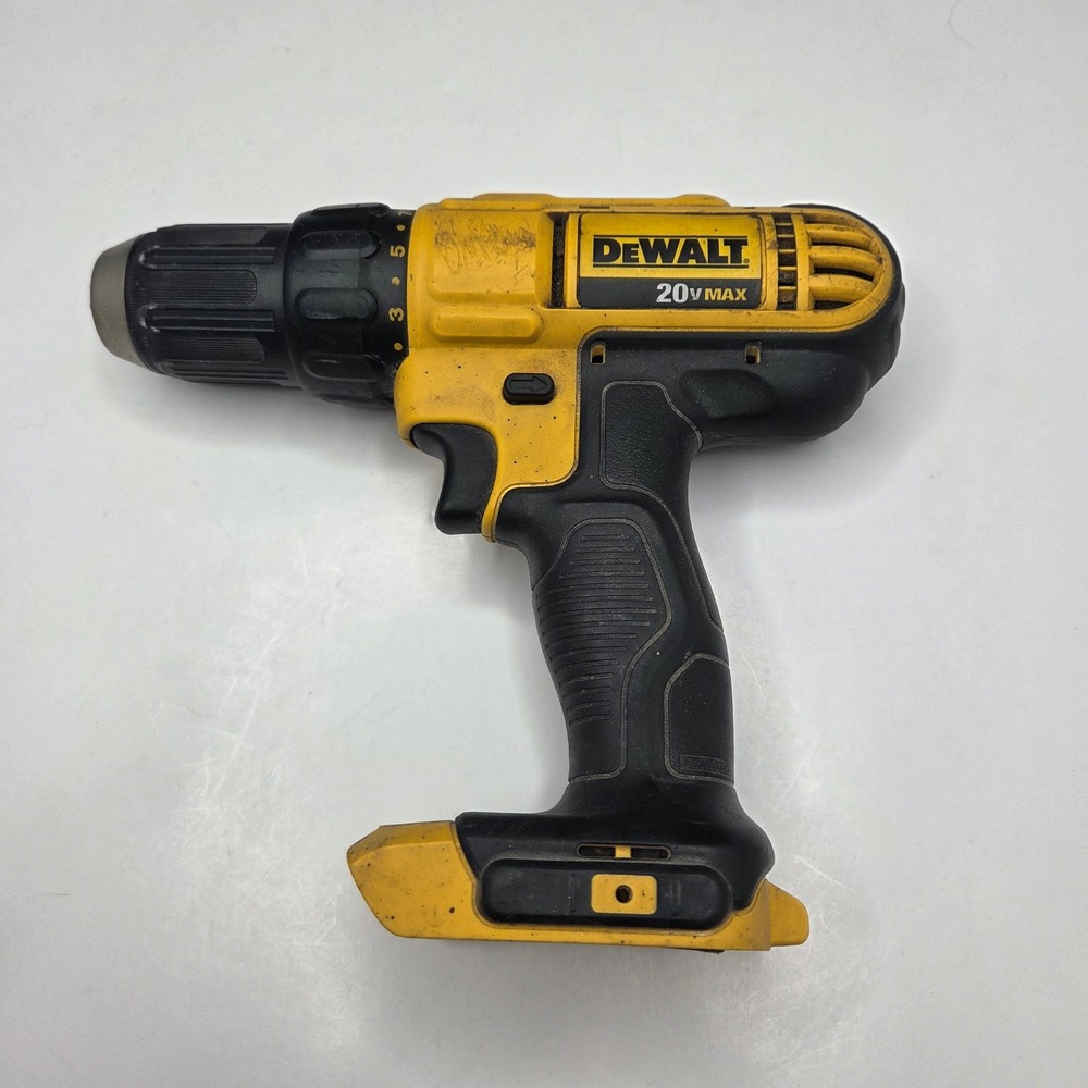 DEWALT Cordless Drill Driver DCD771 20V MAX 1/2" Yellow Black Tool Only